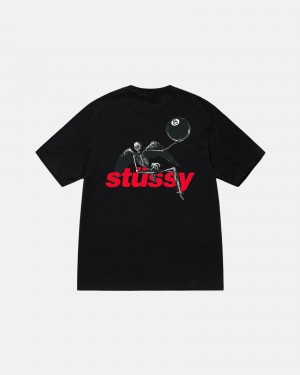 Black Stüssy Apocalypse Tee | PVON-48206