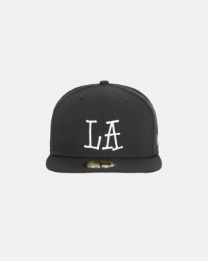 Black Stüssy New Era 59Fifty La | NBCH3-5968