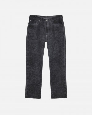 Black Stüssy & Levi's Dyed Jacquard Jean | LIAM-18753