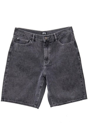 Black Stüssy Stussy Big Ol Short | ZKAUPC-730