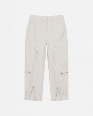 Cream Stüssy Nyco Flight Pant | VJFR2-1763