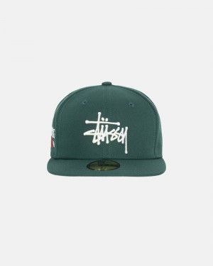 Hunter Green Stüssy New Era 59Fifty Authentic | FANR4-5819