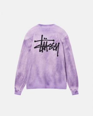 Lavender Stüssy Basic Stock Ls Thermal | VCMT-24681