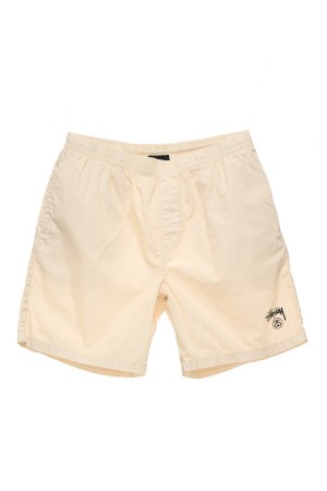 Natural Stüssy Basic Stock Beachshort | KLMOTC-741