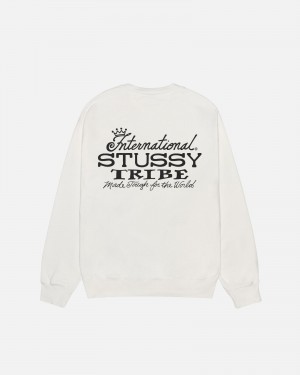 Natural Stüssy IST Crew Pigment Dyed | QBWT8-9216