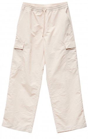 Oatmeal Stüssy Nylon Cargo Pant | AFWYQG-820