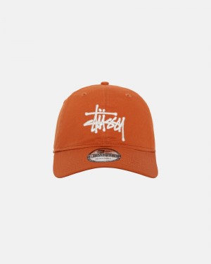 Orange Stüssy New Era 9Twenty Basic Strapback | KCFZ0-9827