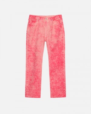 Pink Stüssy & Levi's Dyed Jacquard Jean | ERUS-48703