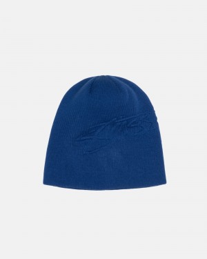 Royal Stüssy Skullcap Embossed Smooth Stock | QOLC-16247