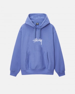 Storm Stüssy Stock Logo Applique Hoodie | WJFD1-6453