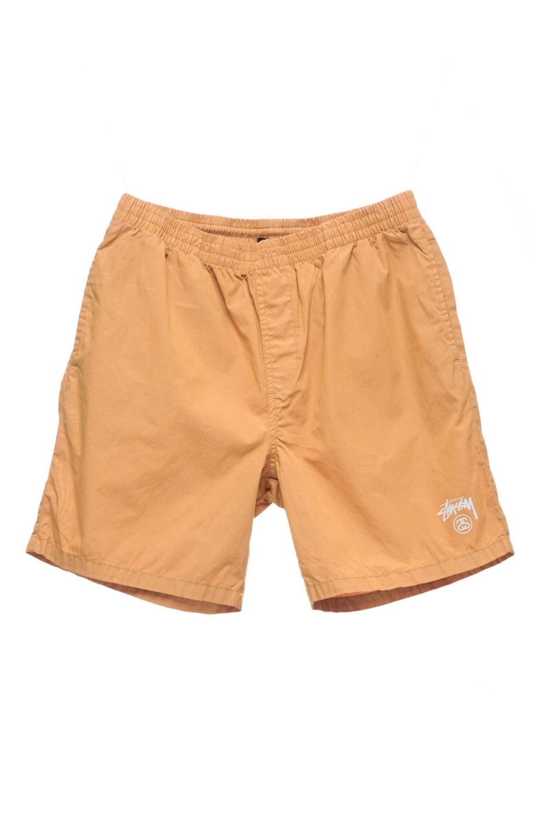 Almond Stüssy Basic Stock Beachshort | DFLOBA-895