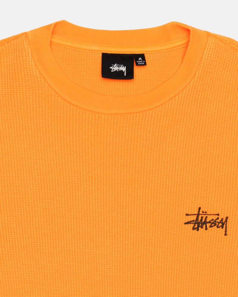 Apricot Stüssy Basic Stock Ls Thermal | BNHI1-4972