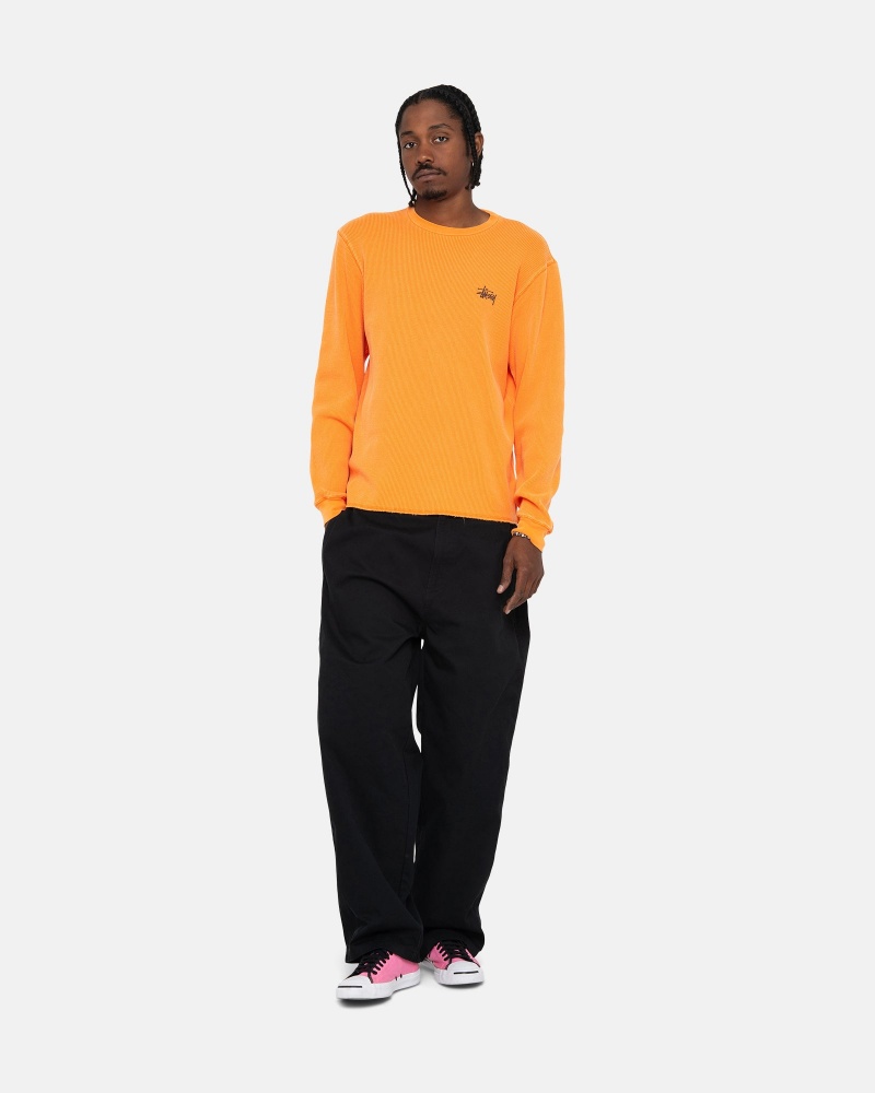 Apricot Stüssy Basic Stock Ls Thermal | BNHI1-4972