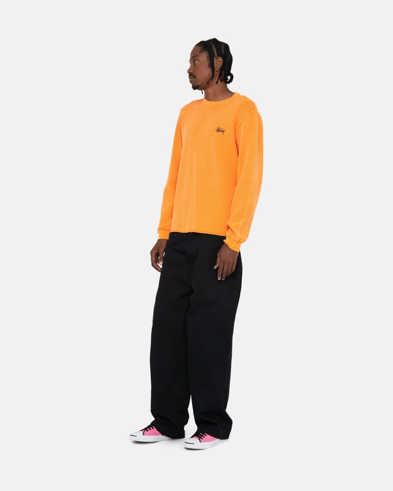 Apricot Stüssy Basic Stock Ls Thermal | BNHI1-4972