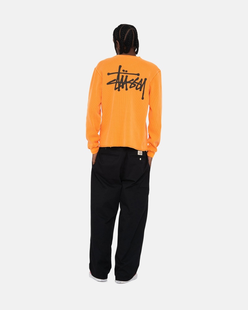 Apricot Stüssy Basic Stock Ls Thermal | BNHI1-4972