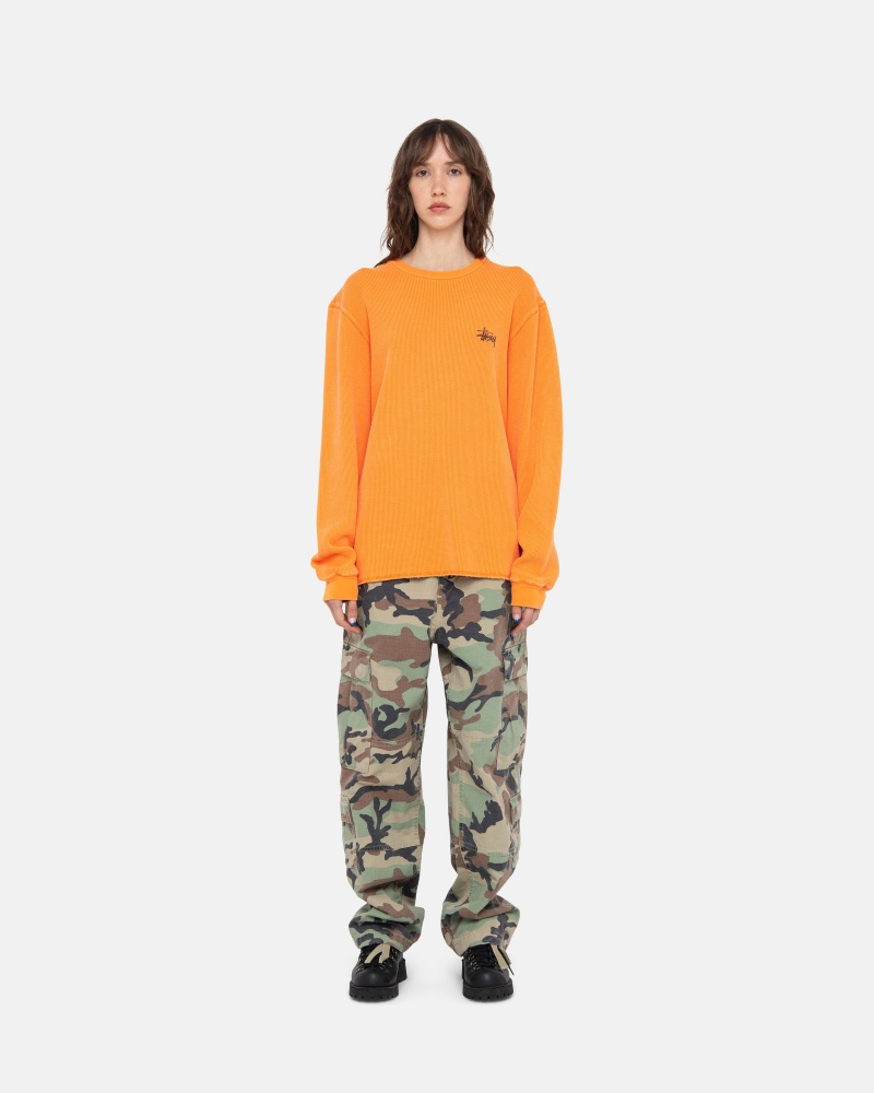 Apricot Stüssy Basic Stock Ls Thermal | BNHI1-4972