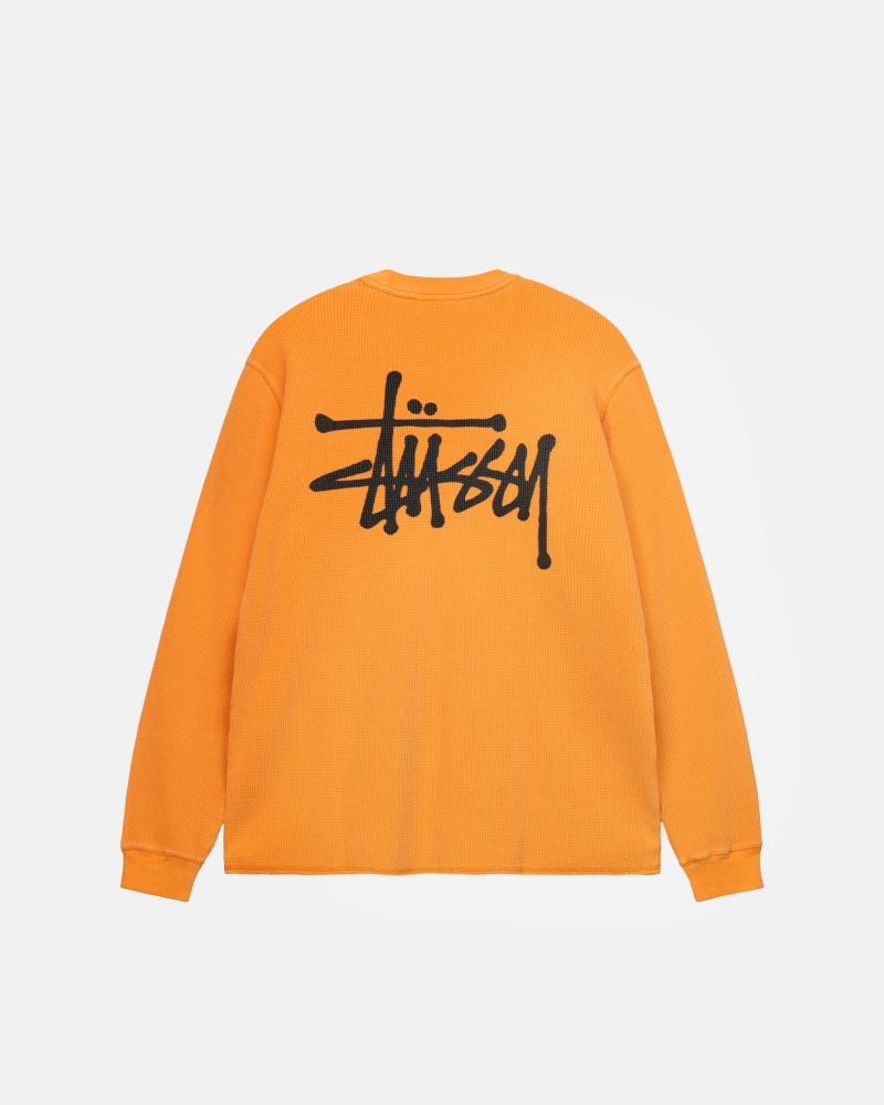 Apricot Stüssy Basic Stock Ls Thermal | BNHI1-4972