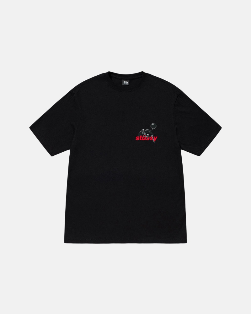 Black Stüssy Apocalypse Tee | PVON-48206