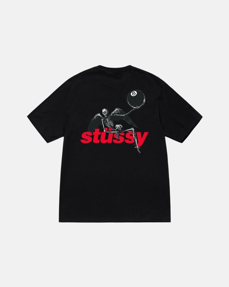 Black Stüssy Apocalypse Tee | PVON-48206