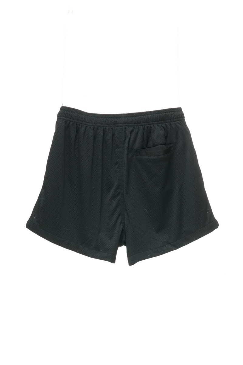 Black Stüssy Basic Mesh Short | YMKWSI-853