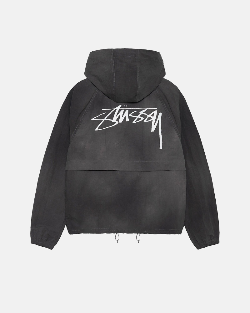 Black Stüssy Beach Shell Wave Dye | XRFY-91608