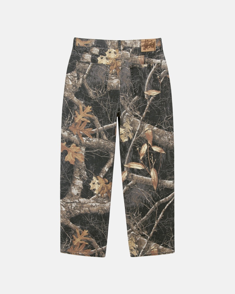 Black Stüssy Big Ol' Jean Realtree Edge | FIAL-63548