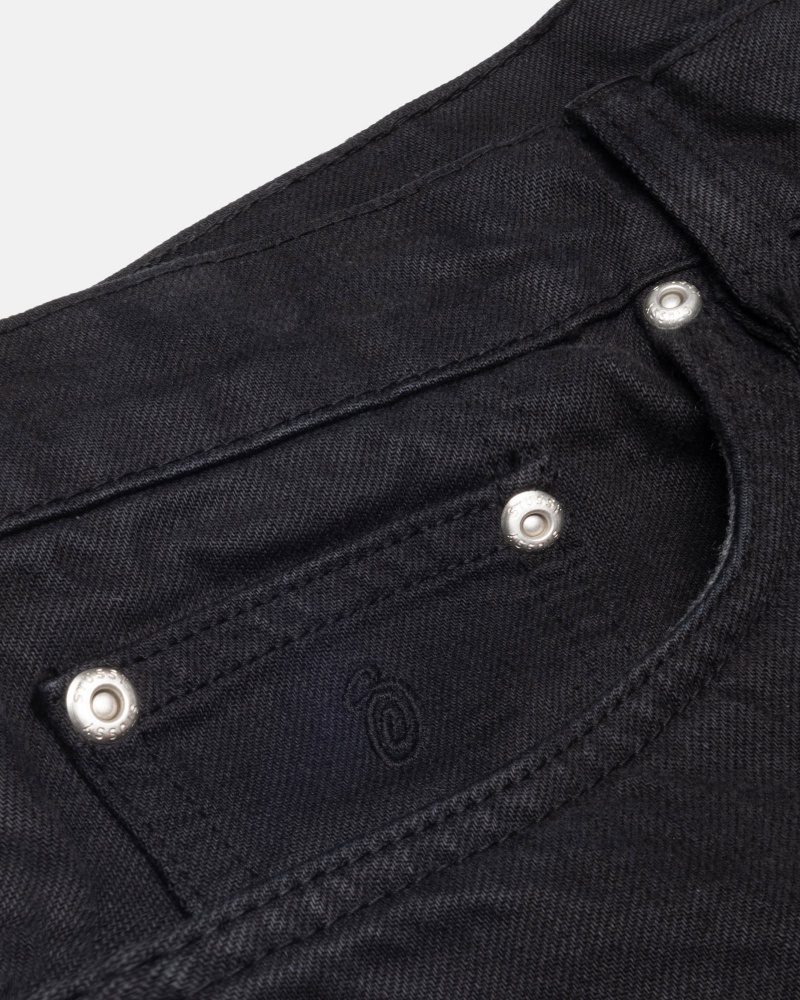 Black Stüssy Classic Jean Overdyed | QLMR2-6394