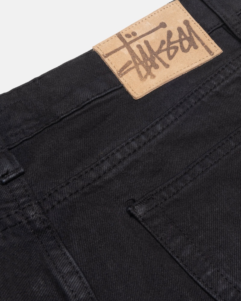 Black Stüssy Classic Jean Overdyed | QLMR2-6394