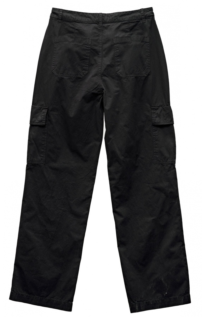 Black Stüssy Frankie Cargo Pant | KPMAIQ-103