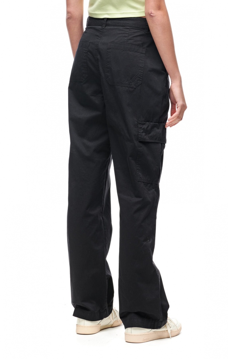 Black Stüssy Frankie Cargo Pant | KPMAIQ-103