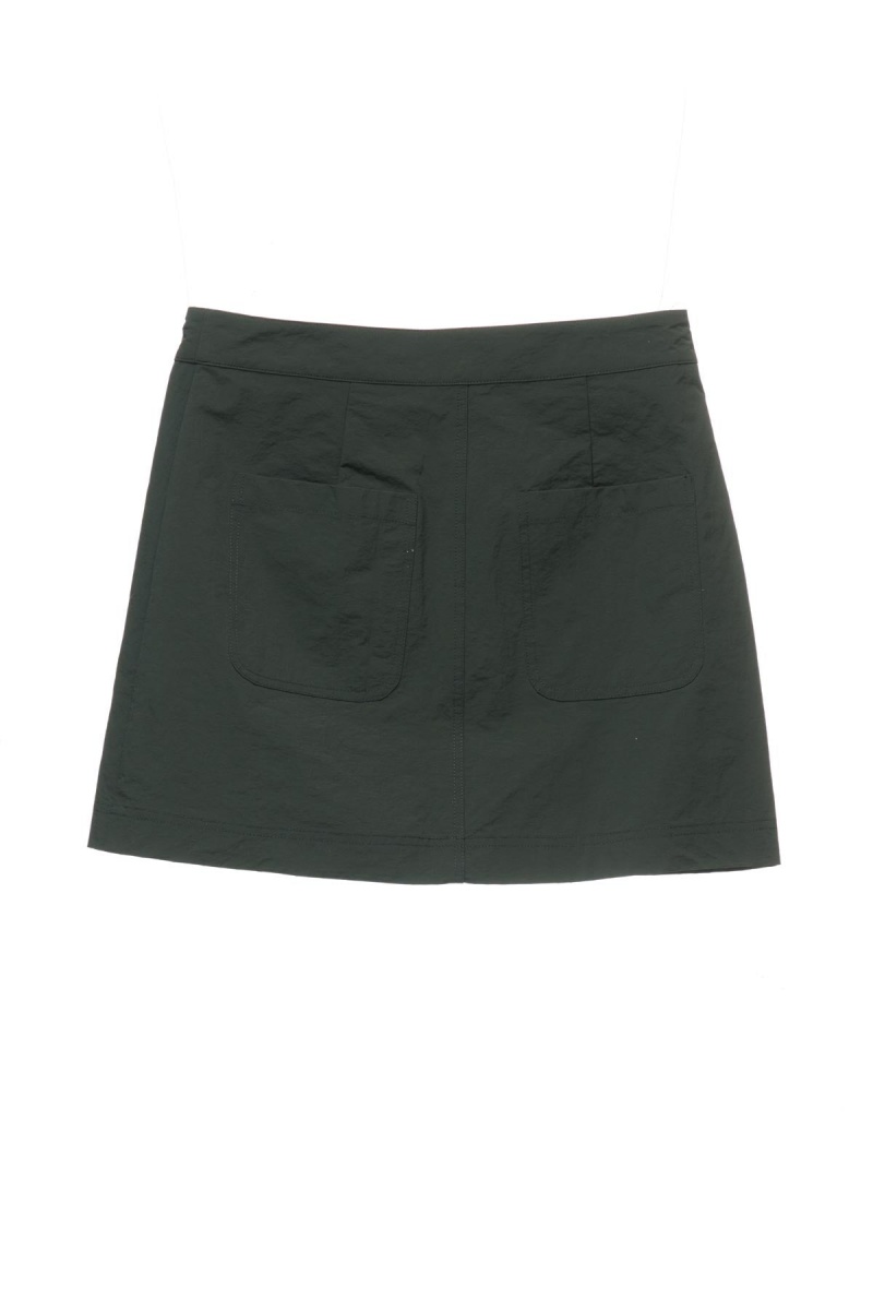 Black Stüssy Graffiti Wrap Skirt | JRTOSP-386