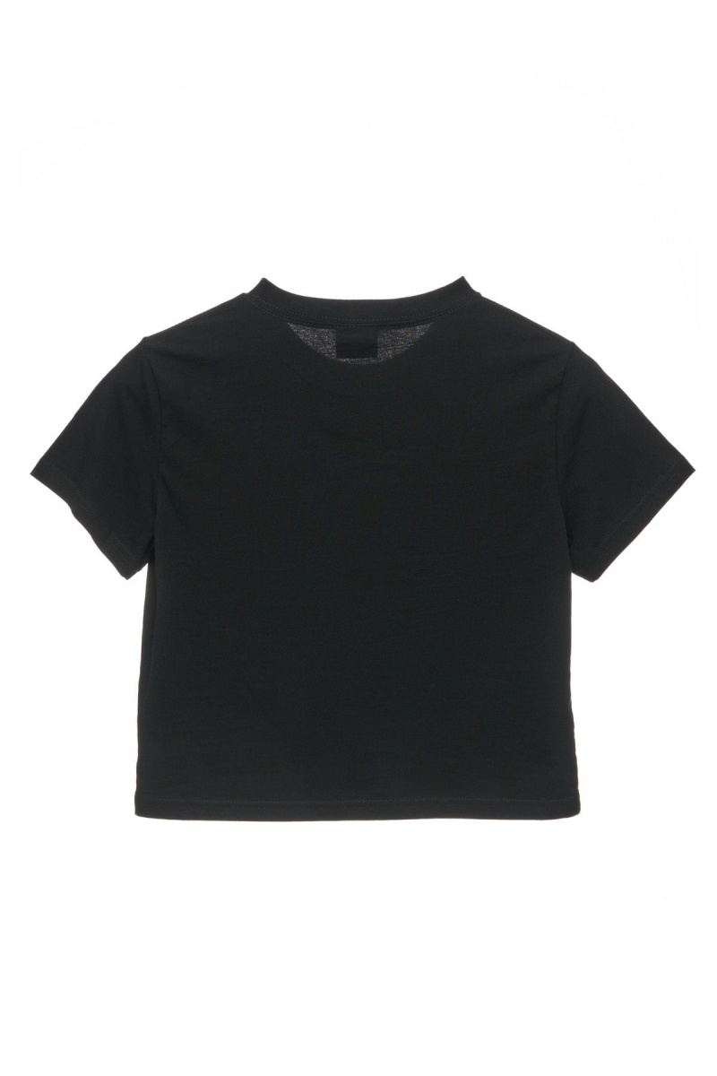 Black Stüssy International Slim Tee | QLCGEK-963