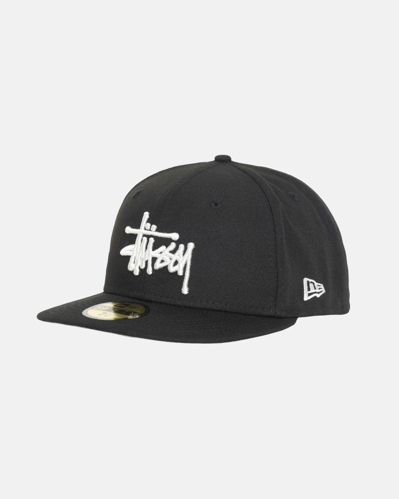 Black Stüssy New Era 59Fifty Authentic | ILVO-15498