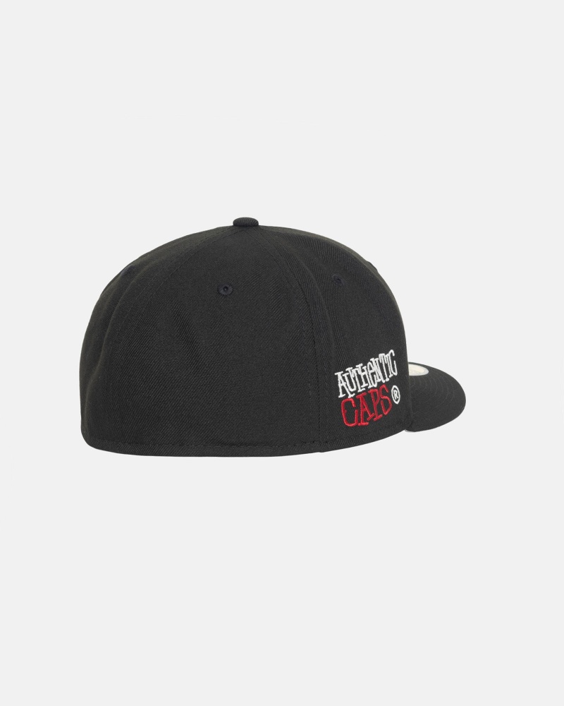 Black Stüssy New Era 59Fifty Authentic | ILVO-15498