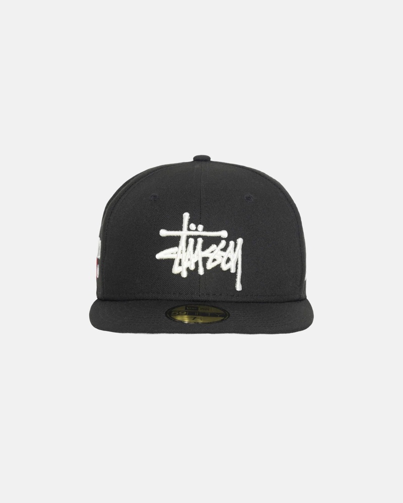 Black Stüssy New Era 59Fifty Authentic | ILVO-15498