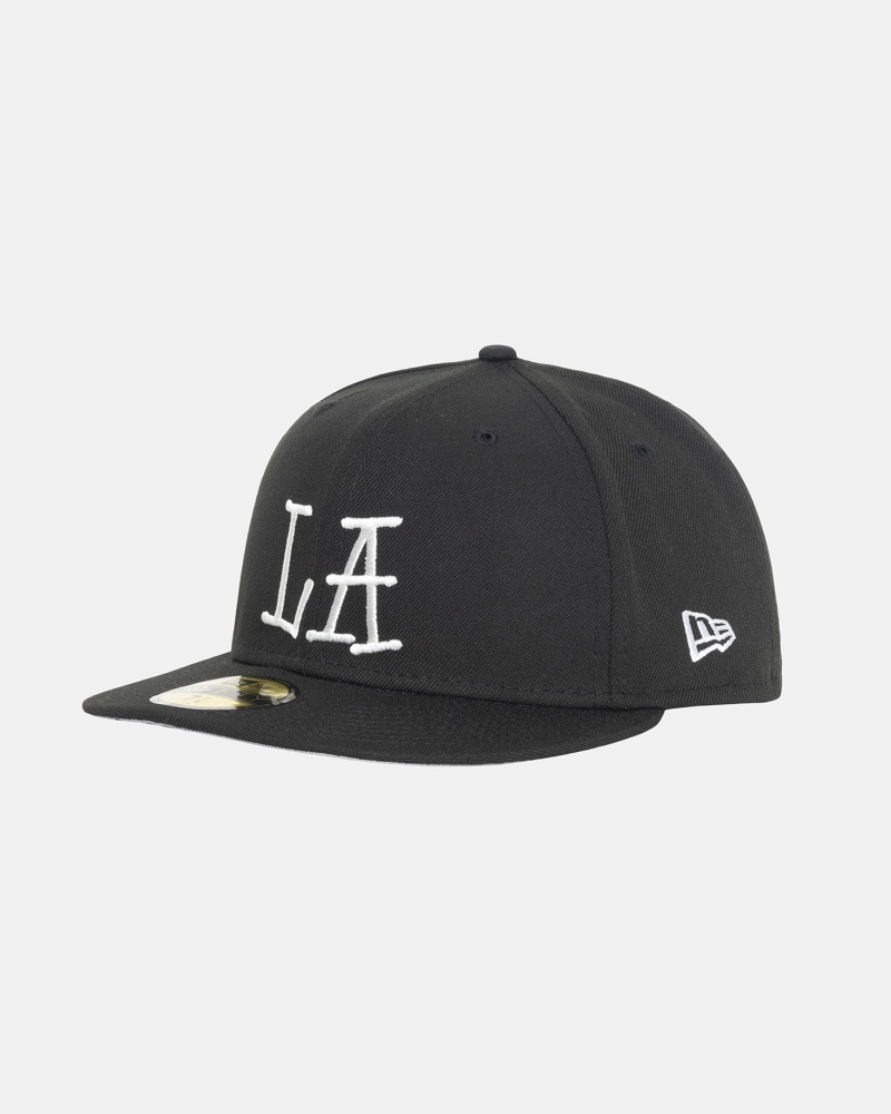 Black Stüssy New Era 59Fifty La | NBCH3-5968