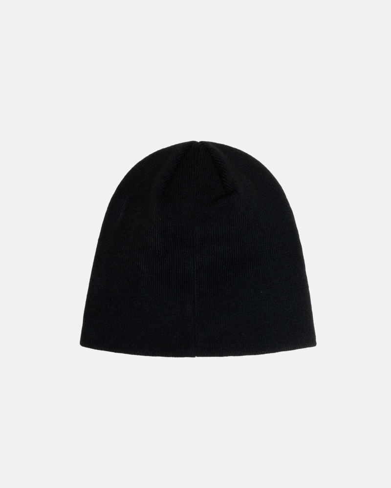 Black Stüssy Skullcap Basic | EMBI-26438