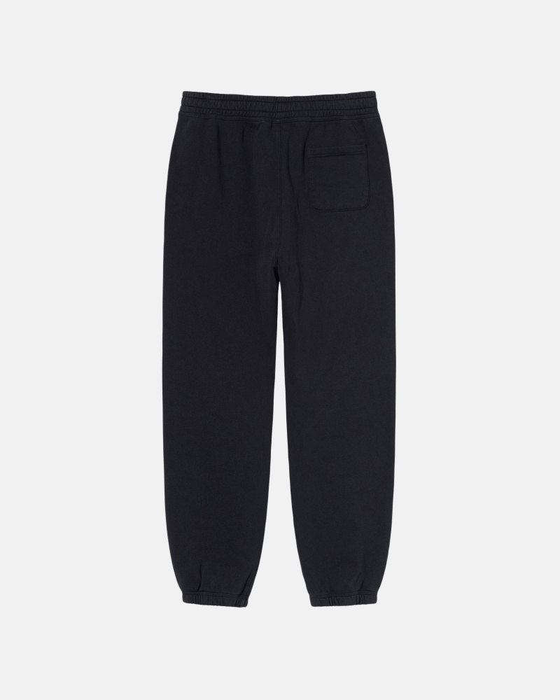 Black Stüssy Stock Logo Sweatpant | PGEC5-8941