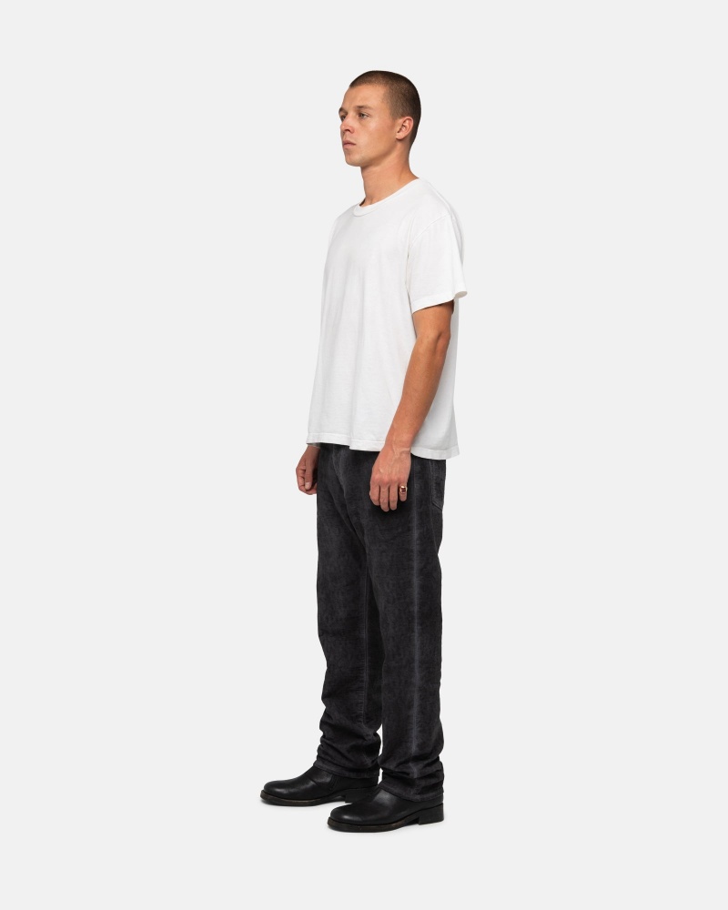 Black Stüssy & Levi's Dyed Jacquard Jean | LIAM-18753