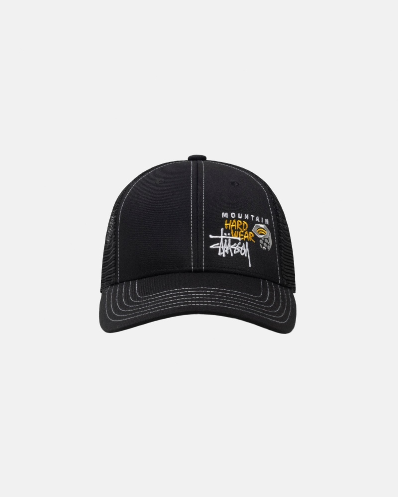 Black Stüssy & Mountain Hardwear Trucker | FTMS-48796