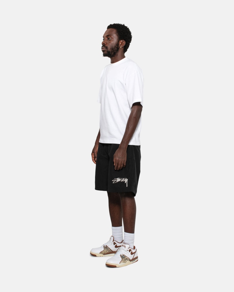 Black Stüssy & Nike Nylon Short | BCVU9-8612