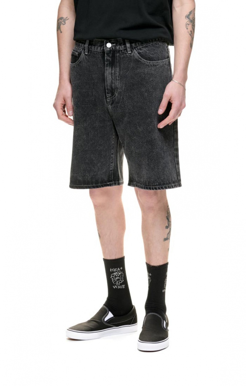 Black Stüssy Stussy Big Ol Short | ZKAUPC-730