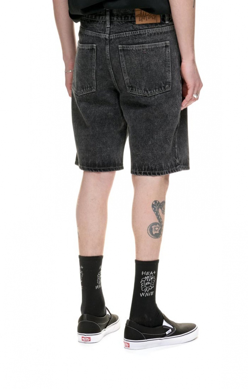 Black Stüssy Stussy Big Ol Short | ZKAUPC-730