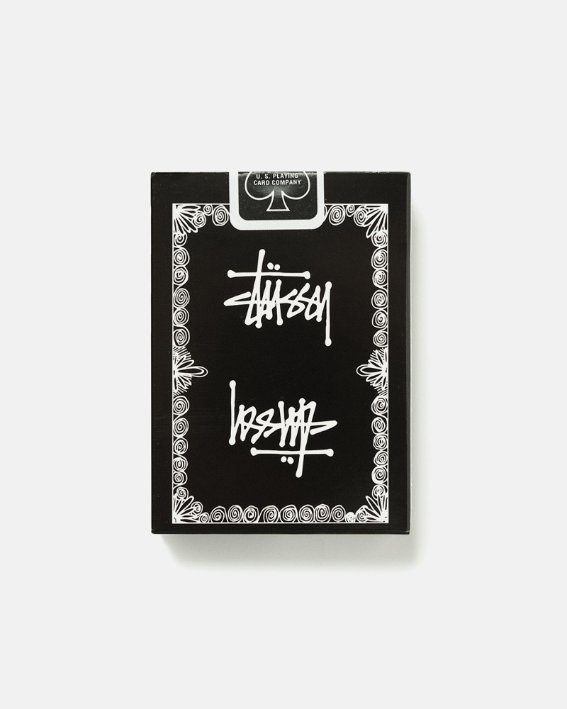 Black Stüssy Stussy Playing Cards | ESPC8-0192