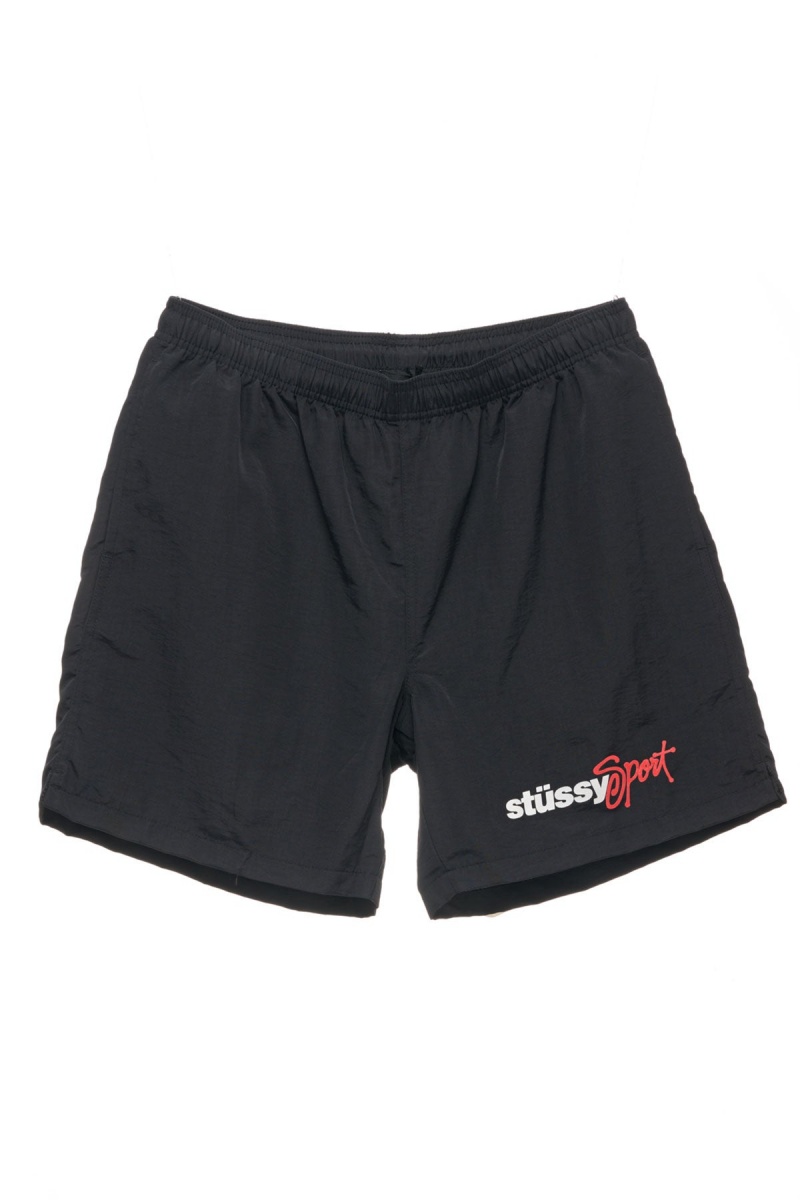 Black Stüssy Stussy Sport Watershort | OIJPHF-986