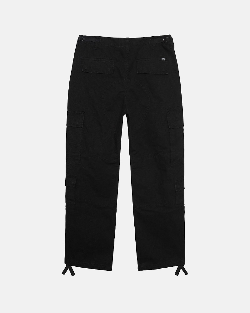 Black Stüssy Surplus Cargo Ripstop | VMJA2-0719