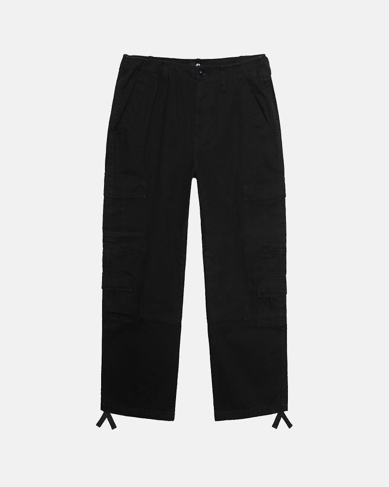 Black Stüssy Surplus Cargo Ripstop | VMJA2-0719