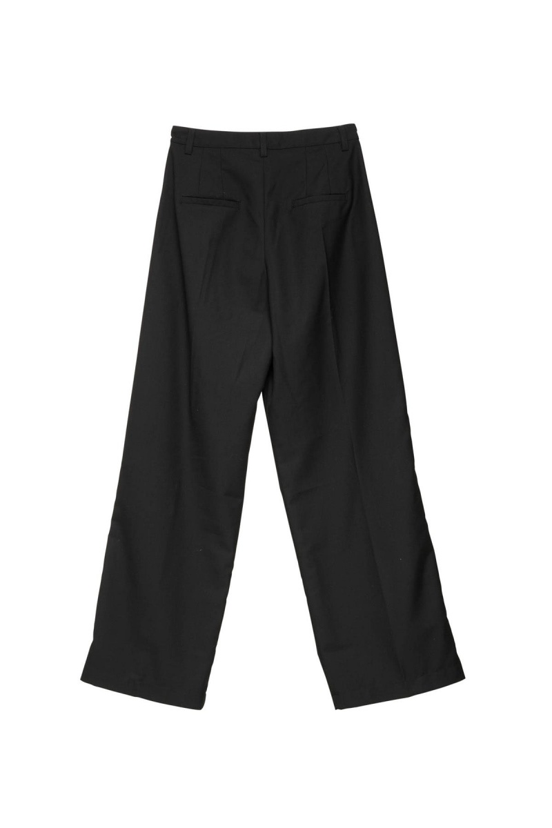 Black Stüssy Volume Pleated Pant | DAJSYV-812