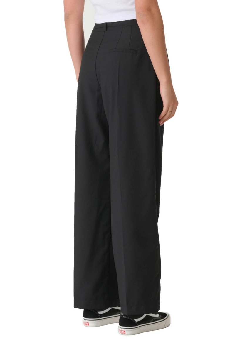 Black Stüssy Volume Pleated Pant | DAJSYV-812