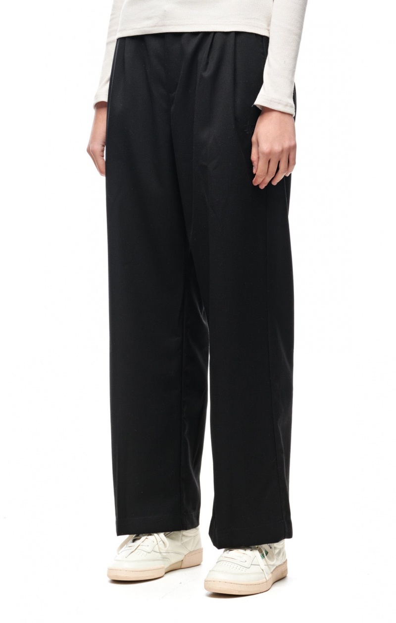 Black Stüssy Volume Pleated Pant | RFNZGU-531